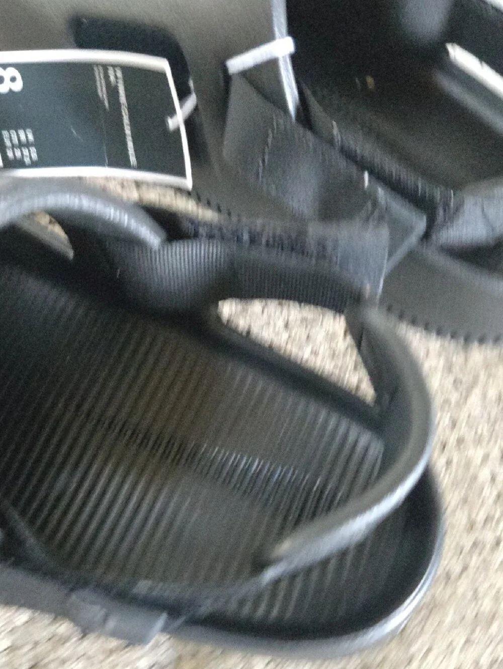 Nike Unisex Black Slip-On Clog Sandals with Heel Strap Size 8 Eur 39 Nwt Black - Picture 8 of 12